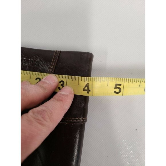 Kavis Brown Genuine Leather Women Wallet - Picture 5 of 6